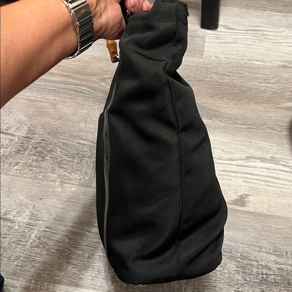 Authentic pre loved Gucci tote nylon with bottom leather - Picture 14 of 14